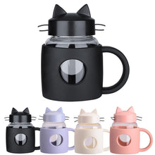 Load image into Gallery viewer, Cute Cat Glass Mug
