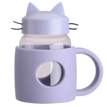 Load image into Gallery viewer, Cute Cat Glass Mug
