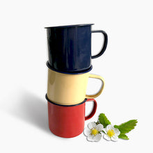 Load image into Gallery viewer, Enamel Tea Cup Nostalgic