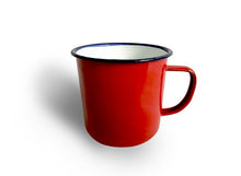 Load image into Gallery viewer, Enamel Tea Cup Nostalgic