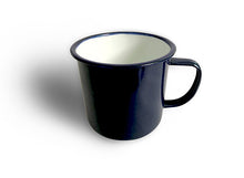 Load image into Gallery viewer, Enamel Tea Cup Nostalgic