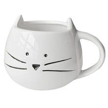 Load image into Gallery viewer, Coffee Cup White Cat